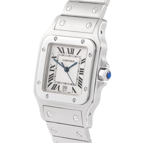 cartier santos galbee 1564|cartier santos size chart.